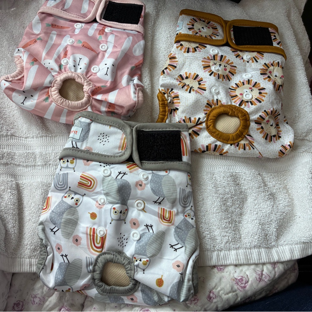 Adorable K9 Cloth Diapers Set